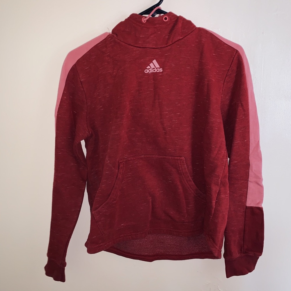 Red Adidas Hoodie